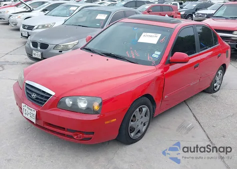 2005 Hyundai Elantra Gls/Gt z USA, uszkodzony, nr VIN KMHDN46D65U148640